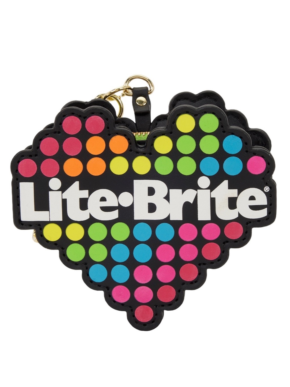 Loungefly Hasbro Lite Brite Lenticular Glow Crossbody with Coin Bag Kitsch NEW - Picture 4 of 6